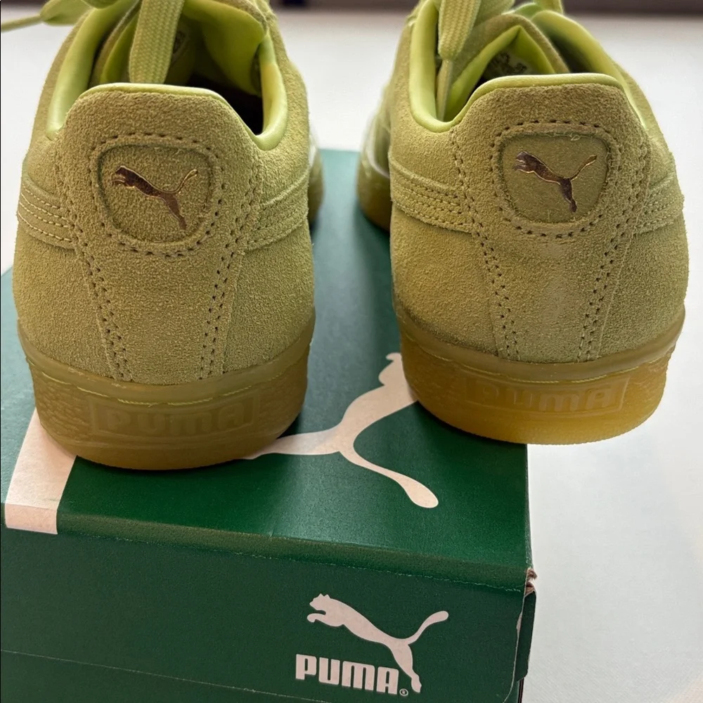 PUMA Suede Classic XXI Sneakers- NIB-Lily Pad- Size 9 - Picture 7 of 11
